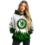 Chelsea Lucky Motif White Green Hoodie Best Selling