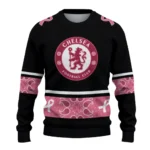 Chelsea Pink Ribbon Black Pink Sweater Best Selling