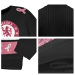 Chelsea Pink Ribbon Black Pink Sweater Best Selling