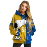 Chelsea Playful Snoopy Royal Blue Hoodie Best Selling