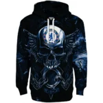 Chelsea Skull Artwork Royal Blue Black Hoodie Best Selling