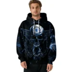Chelsea Skull Artwork Royal Blue Black Hoodie Best Selling