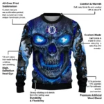 Chelsea Skull Intensity Royal Blue Black Sweater Best Selling