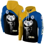 Chelsea Skull Punisher Black Hoodie Best Selling