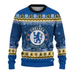 Chelsea Tree Pattern Royal Blue Sweater Best Selling