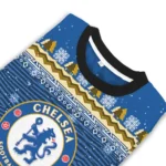 Chelsea Tree Pattern Royal Blue Sweater Best Selling