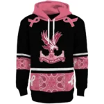Crystal Palace Awareness Ribbon Black Pink Hoodie Best Selling