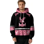 Crystal Palace Awareness Ribbon Black Pink Hoodie Best Selling