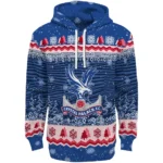 Crystal Palace Christmas Trees Blue Hoodie Best Selling