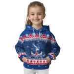 Crystal Palace Christmas Trees Blue Hoodie Best Selling