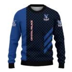 Crystal Palace Circles Mesh Blue Black Sweater Best Selling