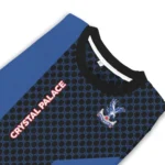 Crystal Palace Circles Mesh Blue Black Sweater Best Selling