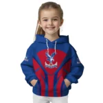 Crystal Palace Concentric Lines Blue Hoodie Best Selling