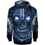 Crystal Palace Demonic Skull Blue Black Hoodie Best Selling