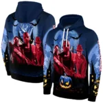 Crystal Palace Halloween Vibes Blue Black Hoodie Best Selling