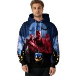 Crystal Palace Halloween Vibes Blue Black Hoodie Best Selling
