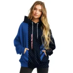 Crystal Palace Monogram Pattern Blue Hoodie Best Selling