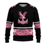 Crystal Palace Pink Ribbon Black Pink Sweater Best Selling