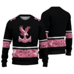 Crystal Palace Pink Ribbon Black Pink Sweater Best Selling