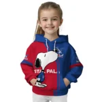 Crystal Palace Playful Snoopy Blue Hoodie Best Selling