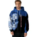 Crystal Palace Sugar Skull Blue Black Hoodie Best Selling