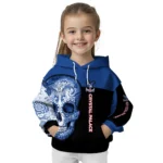 Crystal Palace Sugar Skull Blue Black Hoodie Best Selling