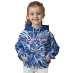 Crystal Palace Tie Dye Pattern Blue Hoodie Best Selling