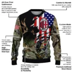 Custom Ac Milan American Flag Claw Sweater Best Selling