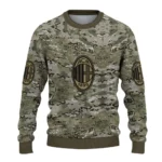 Custom Ac Milan Camouflage Blend Sweater Best Selling
