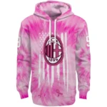 Custom Ac Milan Cancer Support Pink Hoodie Best Selling