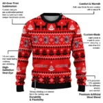 Custom Ac Milan Christmas Designs Red Sweater Best Selling