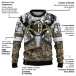 Custom Ac Milan Deer Antlers Sweater Best Selling