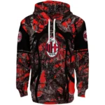 Custom Ac Milan Hunting Theme Red Black Hoodie Best Selling