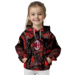 Custom Ac Milan Hunting Theme Red Black Hoodie Best Selling