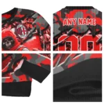 Custom Ac Milan Skull Horde Red Sweater Best Selling