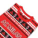 Custom Ac Milan Tent Stripes Red White Sweater Best Selling