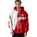 Custom Arsenal Abstract Shape Red Hoodie Best Selling