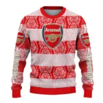 Custom Arsenal Bulldog Motif Sweater Best Selling