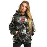 Custom Arsenal Camo Skull Hoodie Best Selling