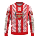 Custom Arsenal Chevron Rows Red Sweater Best Selling