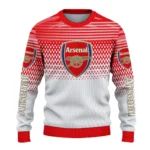 Custom Arsenal Diamond Mesh Sweater Best Selling