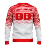 Custom Arsenal Diamond Mesh Sweater Best Selling