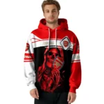 Custom Arsenal Grim Reaper Red Black Hoodie Best Selling