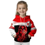 Custom Arsenal Grim Reaper Red Black Hoodie Best Selling
