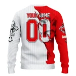 Custom Arsenal Jesus Tears Red White Sweater Best Selling