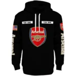 Custom Arsenal Punisher Skull Black Hoodie Best Selling