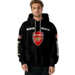 Custom Arsenal Punisher Skull Black Hoodie Best Selling