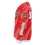 Custom Arsenal Stripe Motion Red Sweater Best Selling