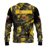 Custom As Roma Antlers Pattern Red Black Sweater Best Selling