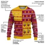 Custom As Roma Christmastree Bands White Sweater Best Selling